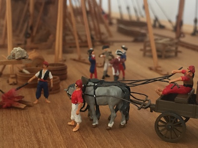Miniatures intérieur bateau